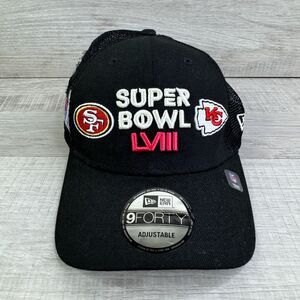 New Era 9FORTY Super Bowl LVIII 49ers vs. Chiefs Trucker Hat Adjustable Cap